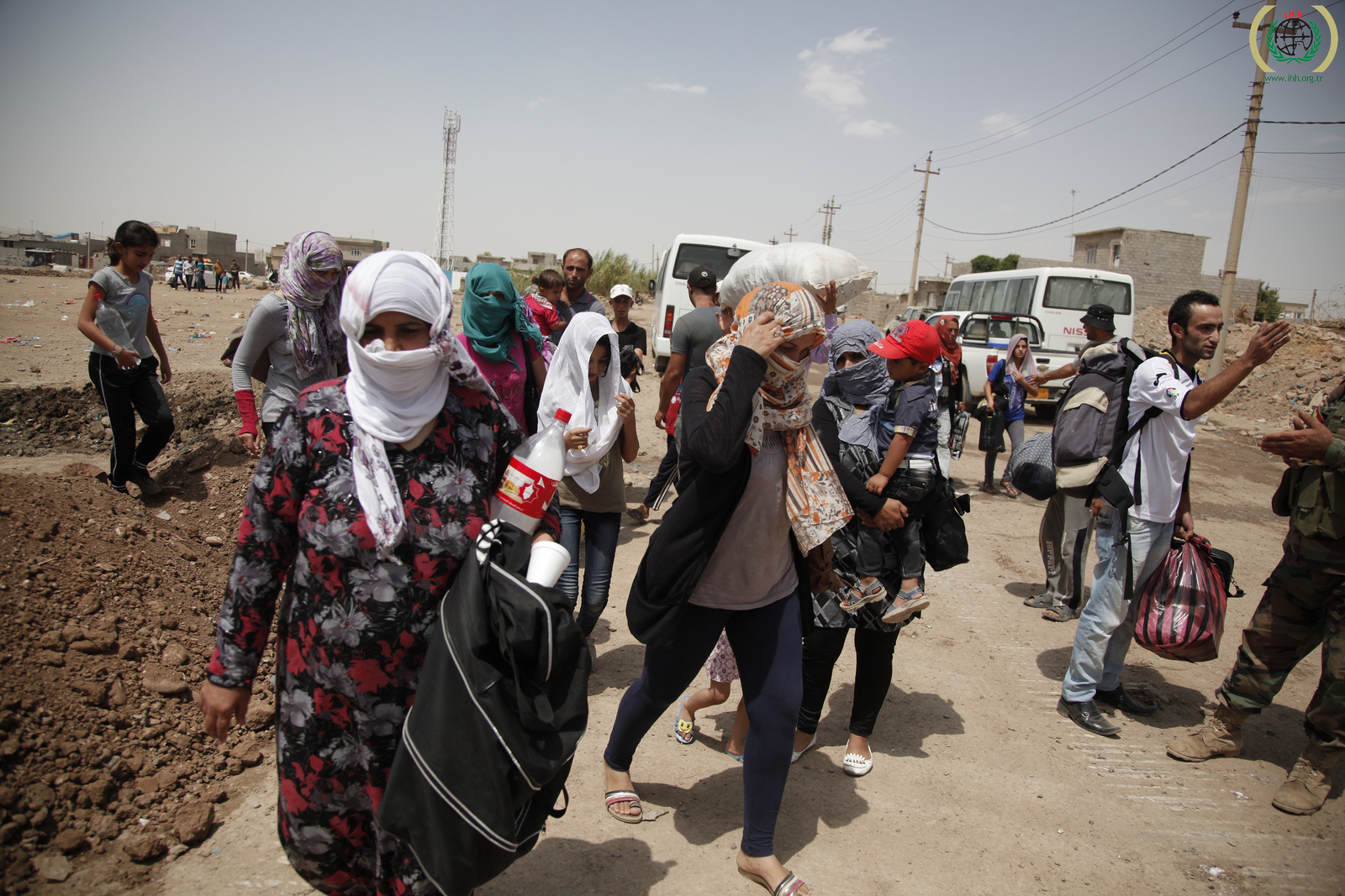 Noord-Irak overspoeld met vluchtelingen